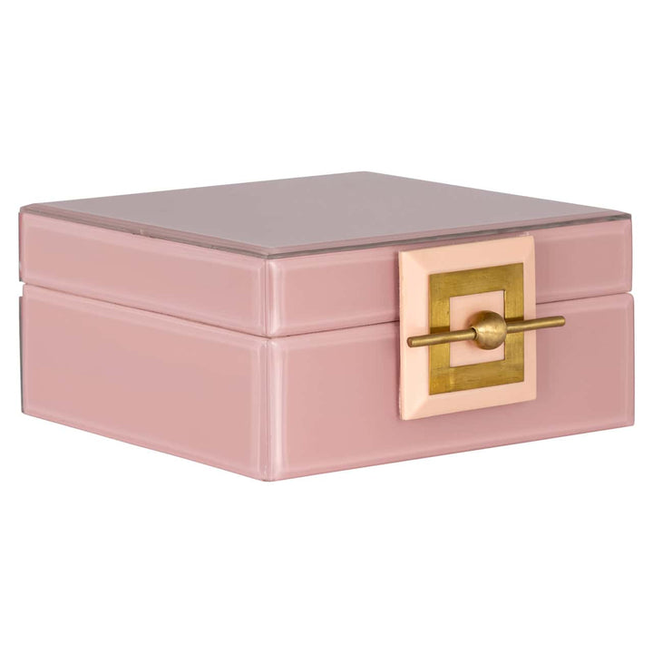 Richmond Interiors jewelry box storage container Bodine pink | | small