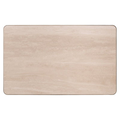 Richmond Interiors Couchtisch Claridge Brushed Gold | 130x80 cm