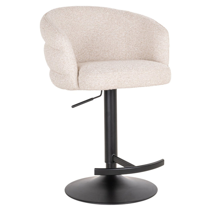 Richmond Interiors Dreh-Barhocker Counterstuhl Nikki höhenverstellbar | Biscotti