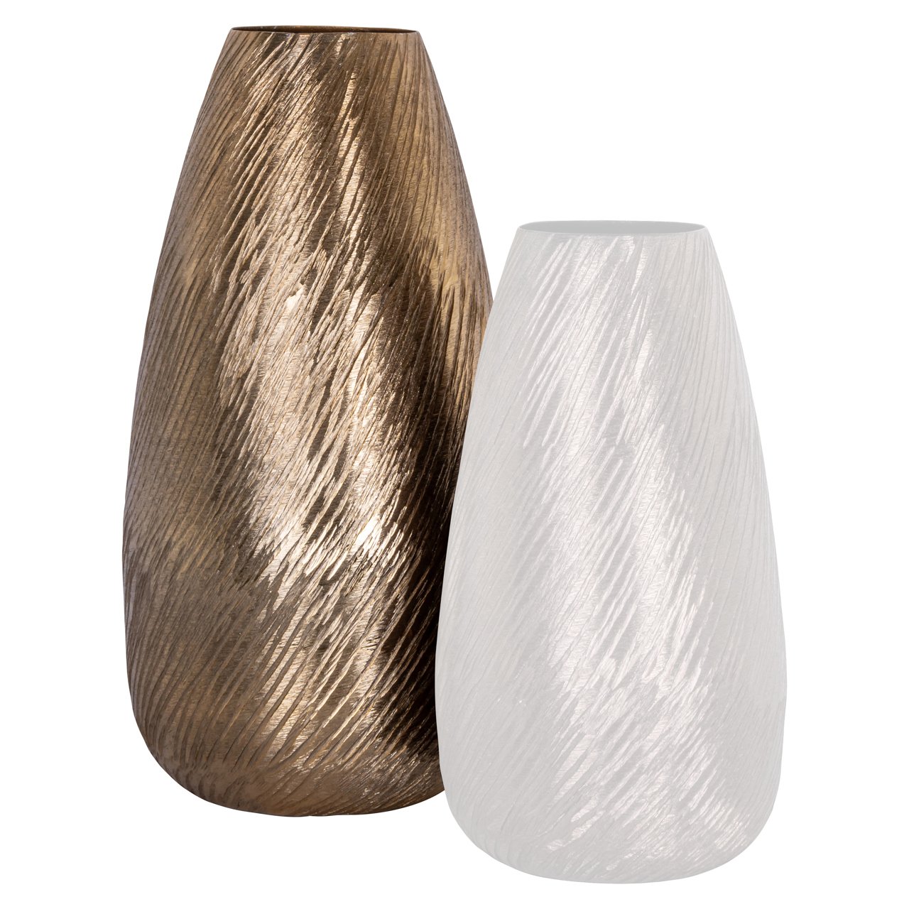 Richmond Interiors Vase Riza | gold