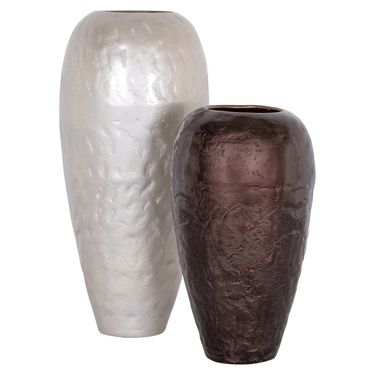 Richmond Interiors Vase Jildou | Weiß