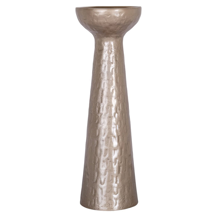 Richmond Interiors Kerzenständer Juana beige | H 48 cm
