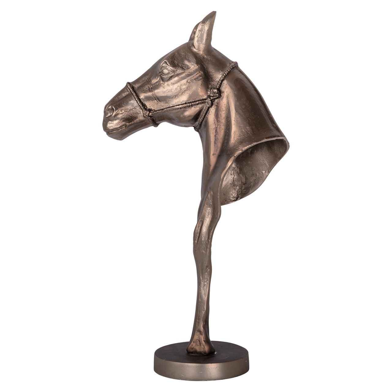 Richmond Interiors Deko-Objekt Skulptur Pferdekopf Jolly | Bronze