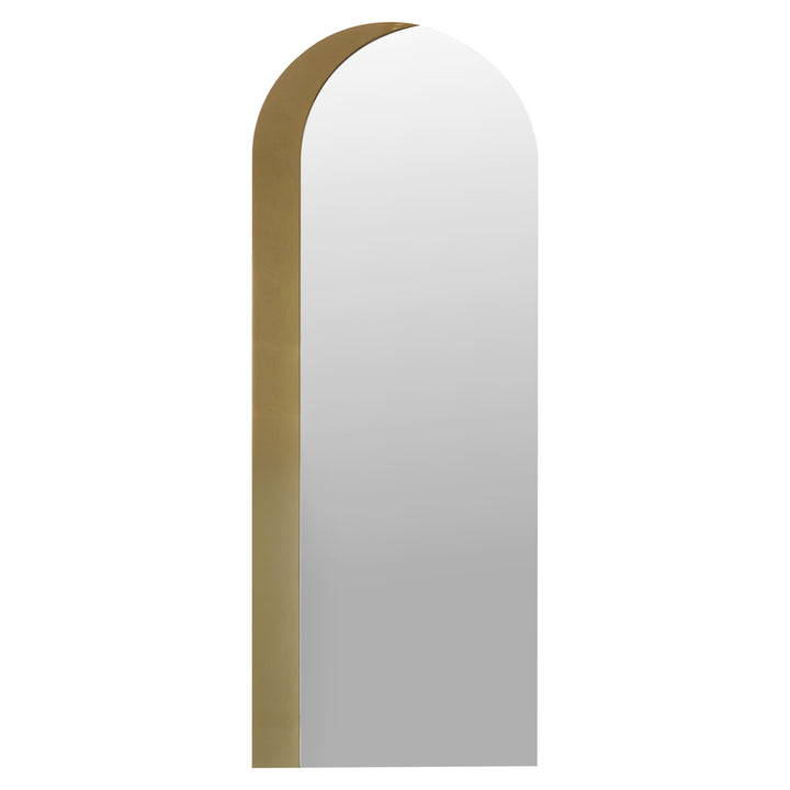 Richmond Interiors halbrunder Wandspiegel Draven | Gold