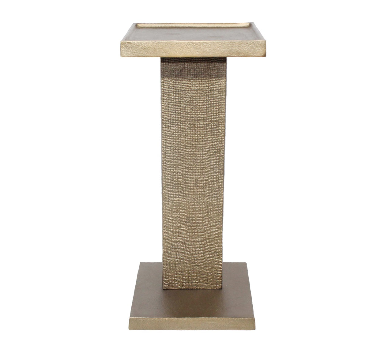 Richmond Interiors Beistelltisch Foley | antikes Messing