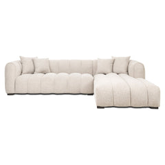 Richmond Interiors Ecksofa Novaro mit Lounge rechts | Natur