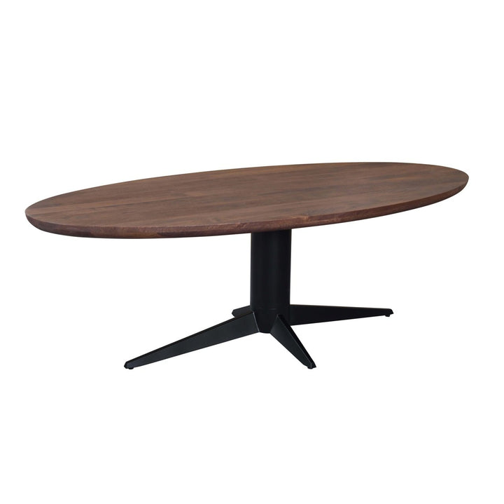 Richmond Interiors ovaler Esstisch Stafford braun | 230 cm