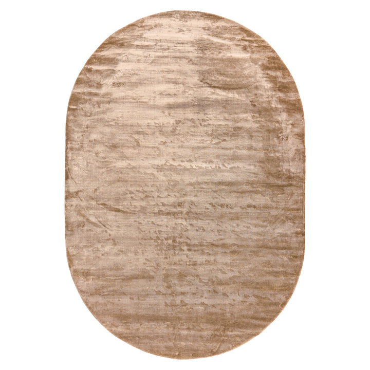 Richmond Interiors ovaler Teppich Nilla Beige | 220x320 cm