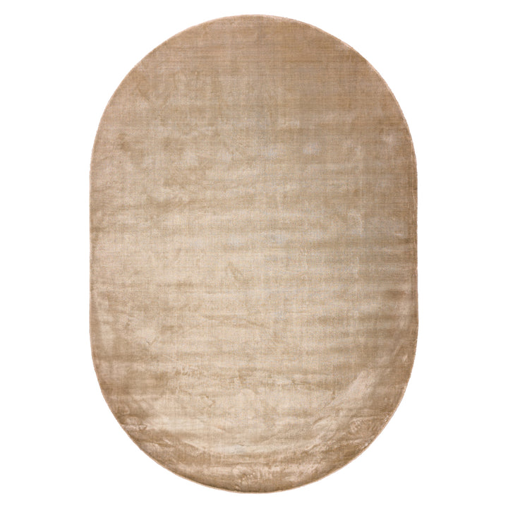 Richmond Interiors ovaler Teppich Millav Beige | 220x320 cm