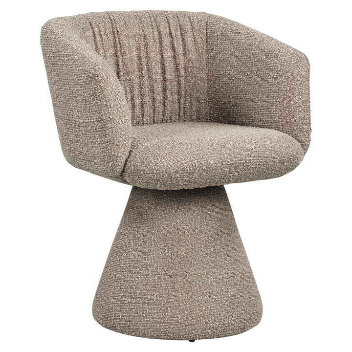 Richmond Interiors Dreh-Esszimmerstuhl Madeline | Mocca