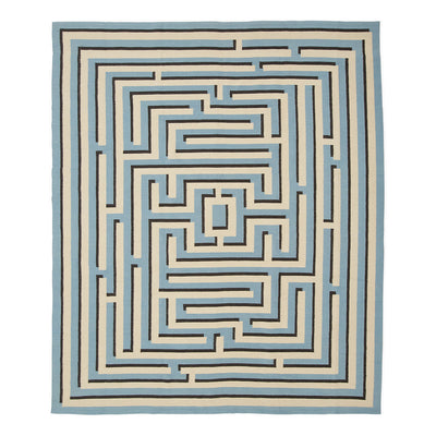 Jonathan Adler Teppich Labyrinth Flatweave | Natural