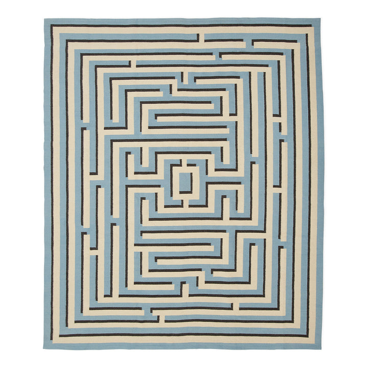 Jonathan Adler Teppich Labyrinth Flatweave | Natural