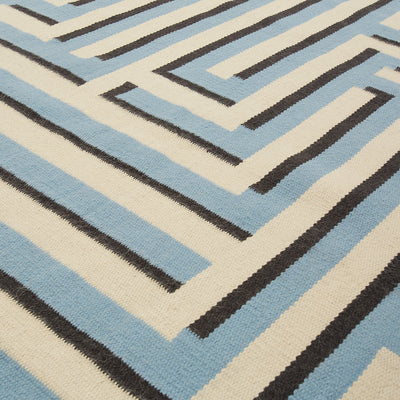 Jonathan Adler Teppich Labyrinth Flatweave | Natural
