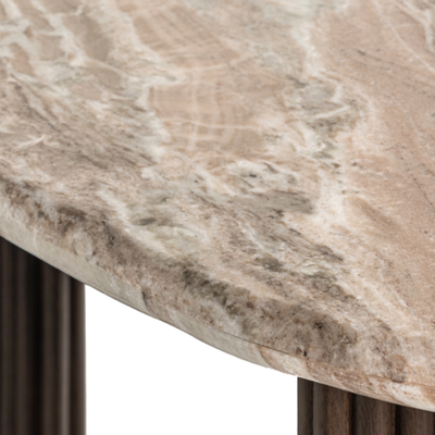 Richmond Interiors Marmor-Schreibtisch Rashford