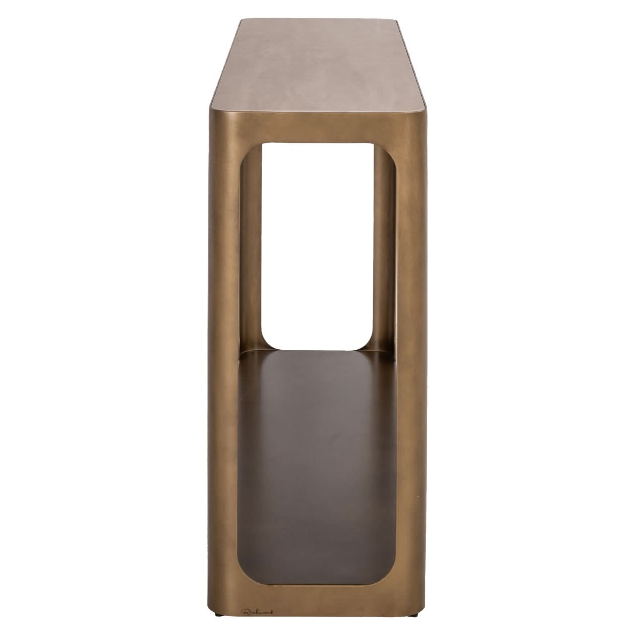Richmond Interiors Konsolentisch Claridge | Brushed Gold