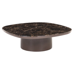 Richmond Interiors Table Basse Almundi | Brun Foncé