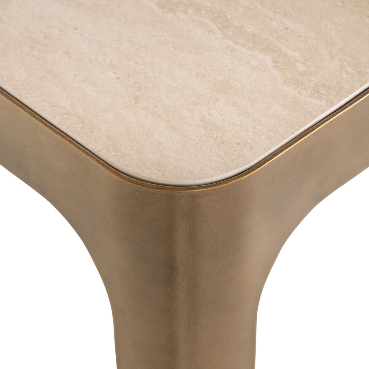 Richmond Interiors Dekosäule Claridge | Brushed Gold
