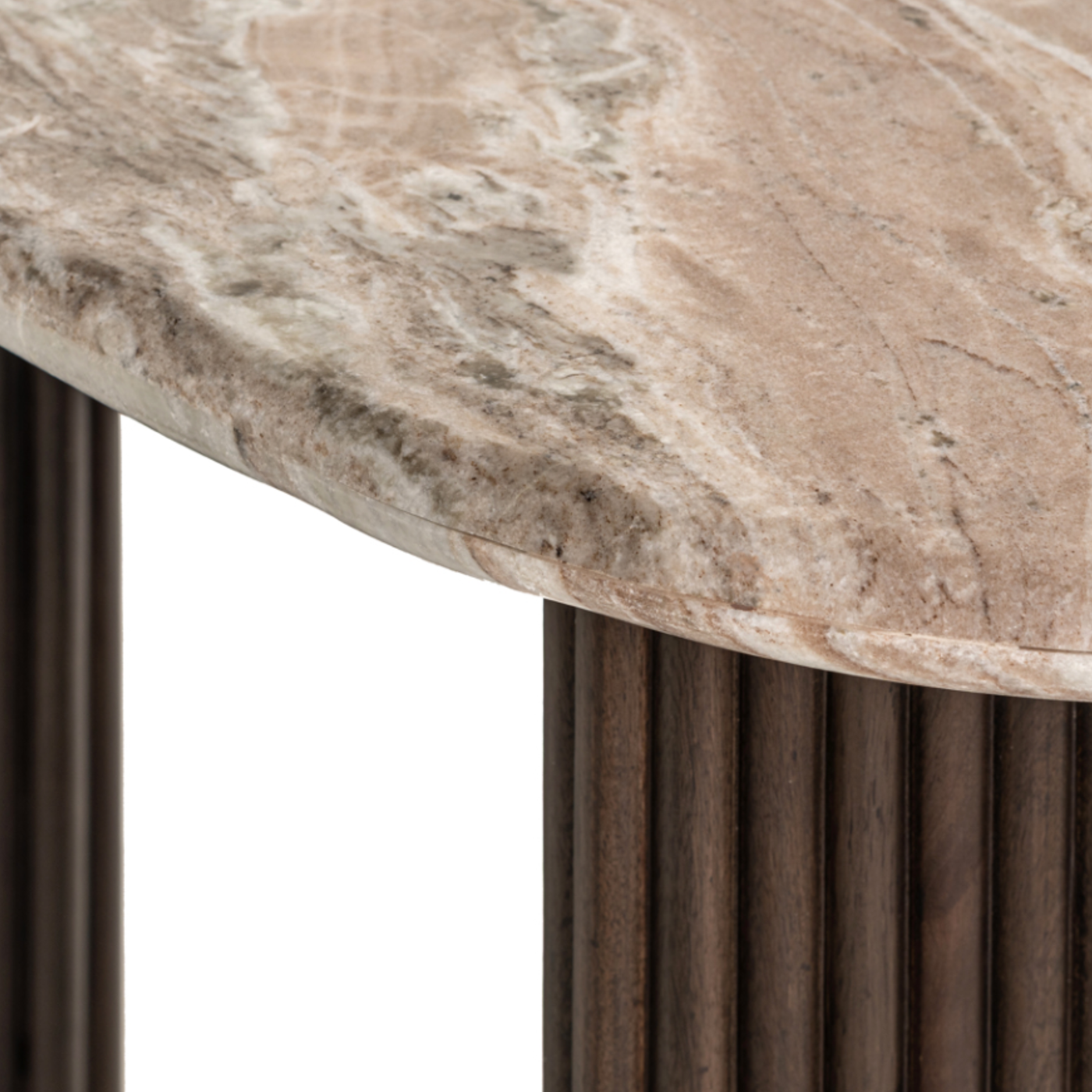 Richmond Interiors Marmor-Schreibtisch Rashford