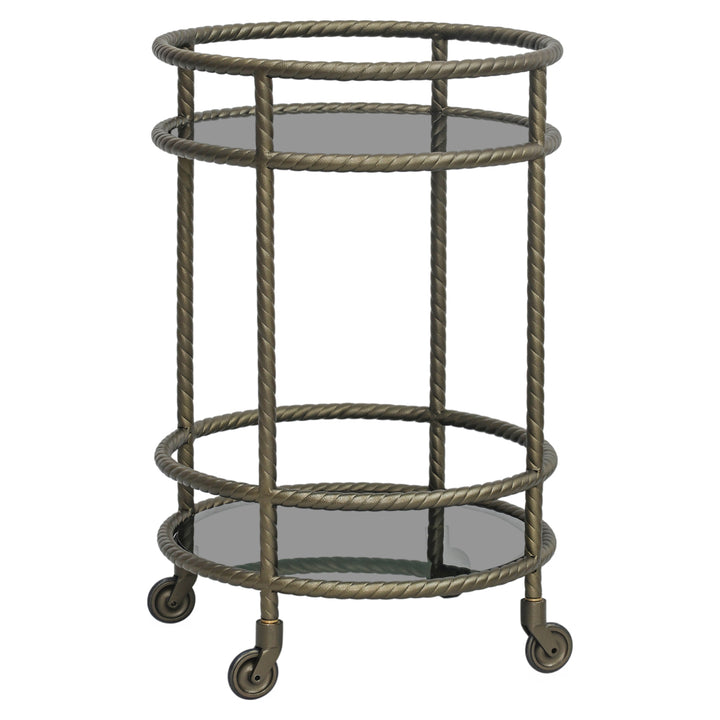 Richmond Interiors Servierwagen Macallan | Antik Messing