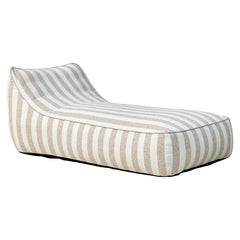 Richmond Interiors Outdoor Daybed Solada | Ecru Stripe
