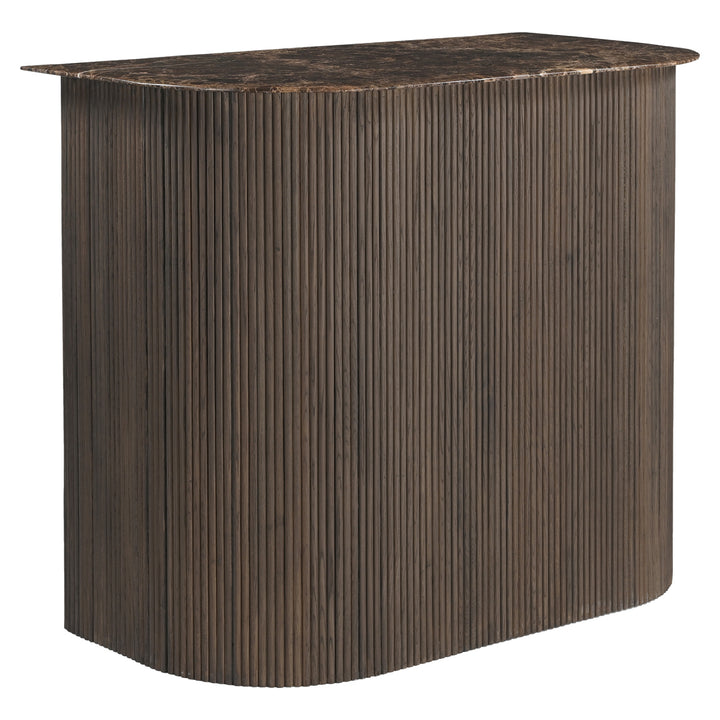 Richmond Interiors Marmor-Bartresen Wohnzimmerbar Castello | Braun