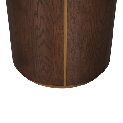 Richmond Interiors Esstisch Willox mit Leinen und Glastop | 235 cm