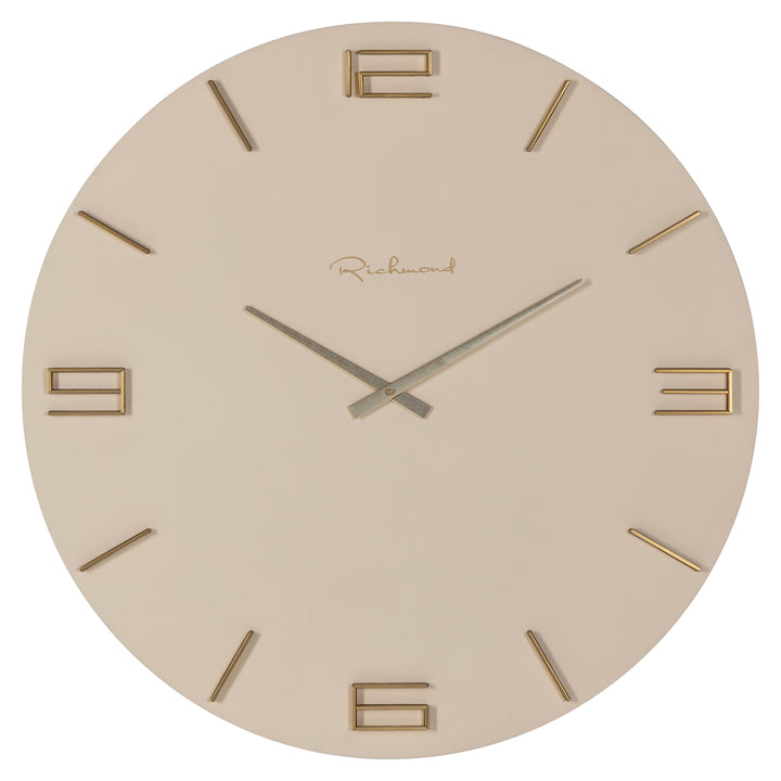 Richmond Interiors Wanduhr Byram | Tapioca