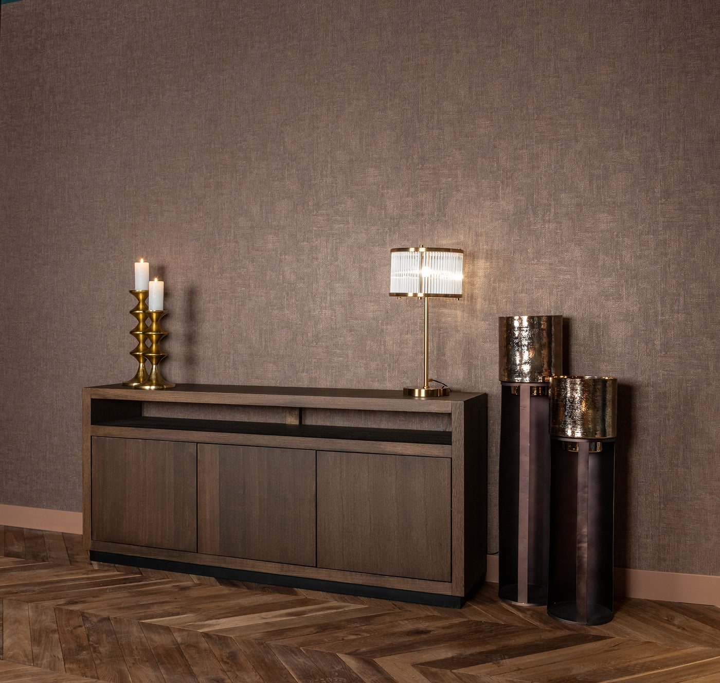 Richmond Interiors großes Windlicht Dane | H 93 cm