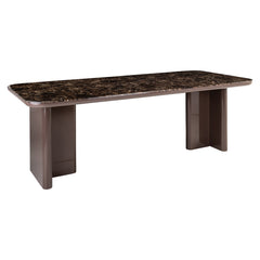 Richmond Interiors Table À Manger Almundi Brun Foncé | 230x100 cm