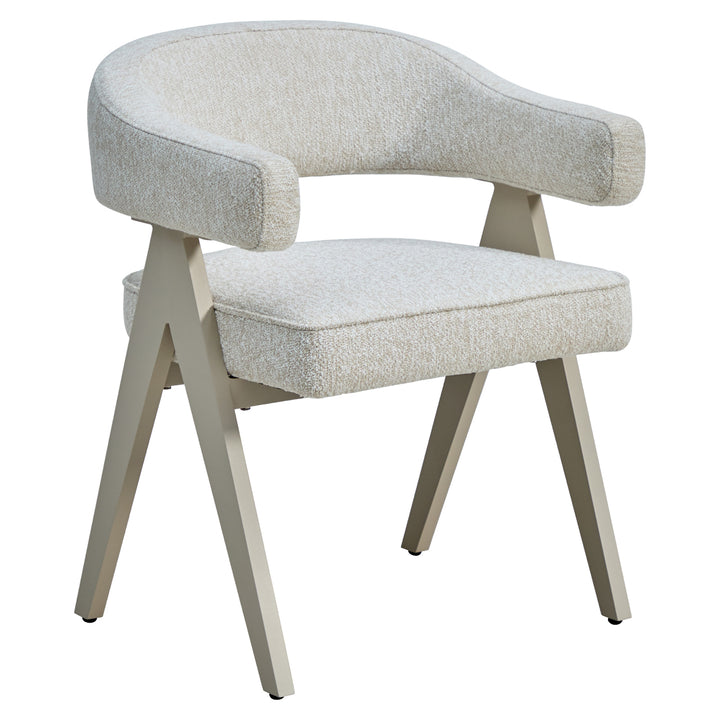 Richmond Interiors Chaise de Jardin Catalan | Ecru