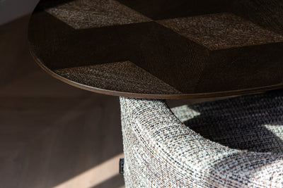 Richmond Interiors Oval Dining Table Luxor Diamond | 230 cm