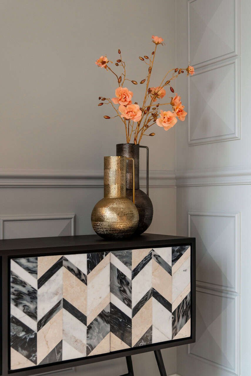Richmond Interiors Vase Leia | klein | Gold