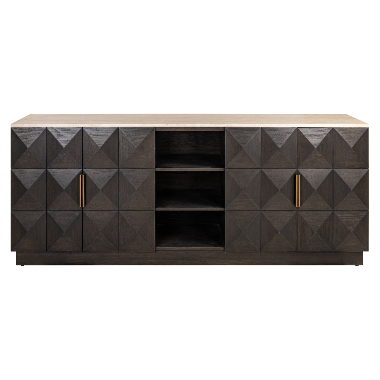 Richmond Interiors Sideboard Claremont Braun | 4-türig
