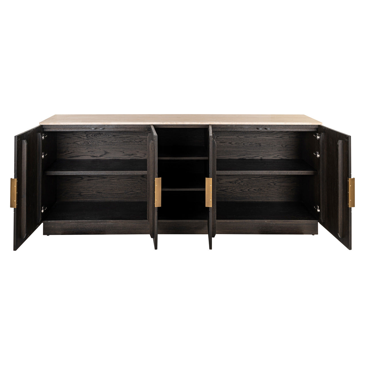 Richmond Interiors Sideboard Claremont Braun | 4-türig