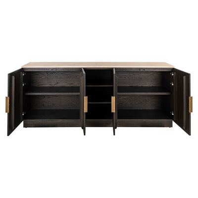 Richmond Interiors Sideboard Claremont Braun | 4-türig