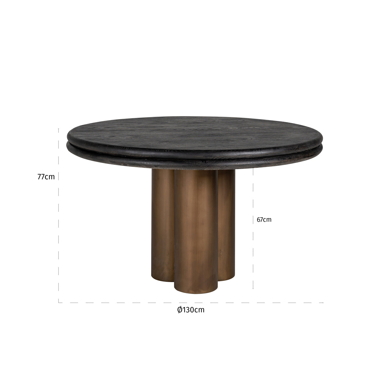 Richmond Interiors Round dining table macaron | ø 130 cm