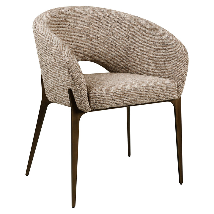 Richmond Interiors Esszimmerstuhl Kenzi | Mocca