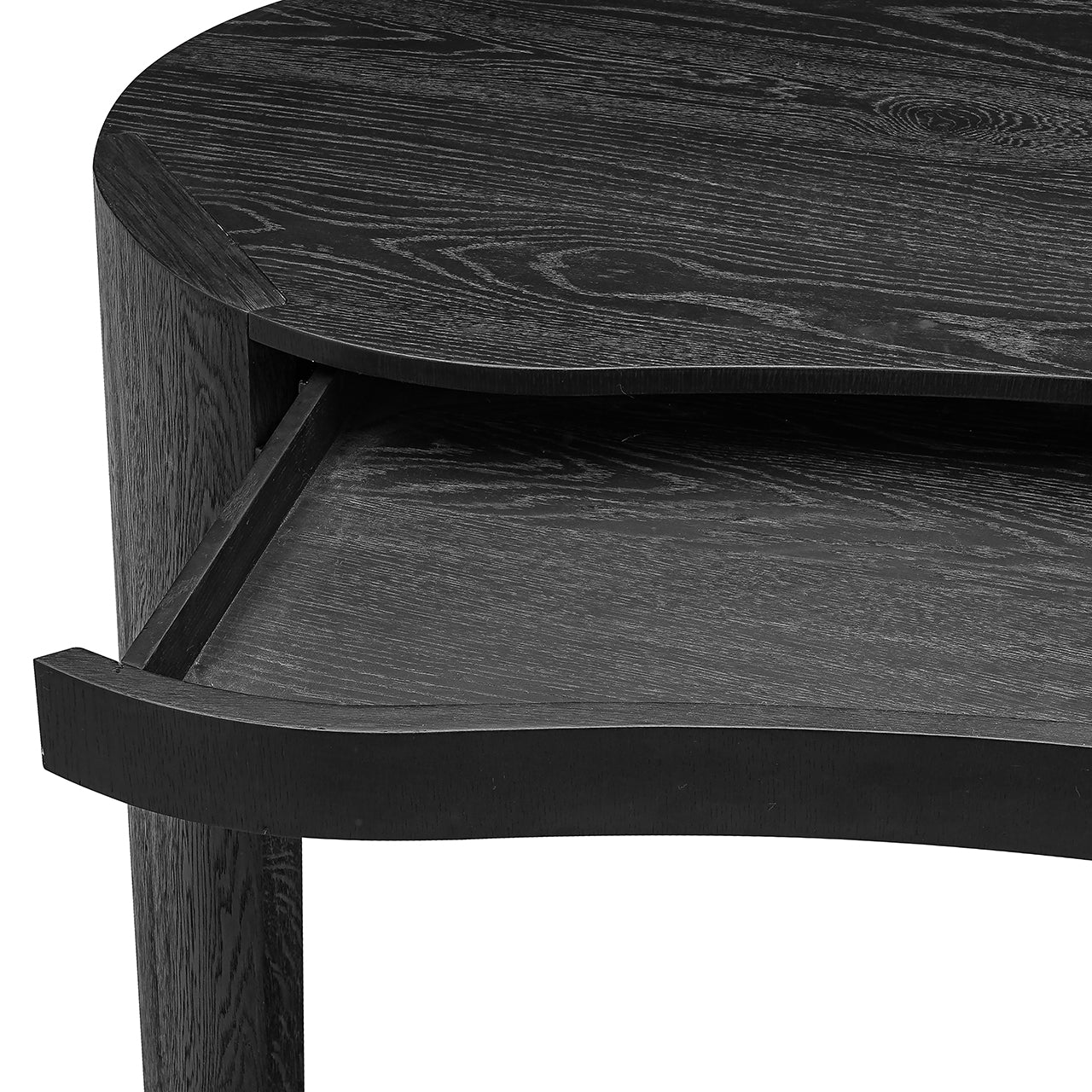 Richmond Interiors Schreibtisch Navarino | Dark coffee
