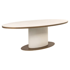 Richmond Interiors ovaler Esstisch Tivoli weiß | 230 cm