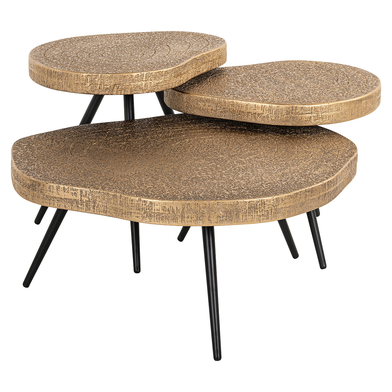 Richmond Interiors 3er Set Couchtisch Symba