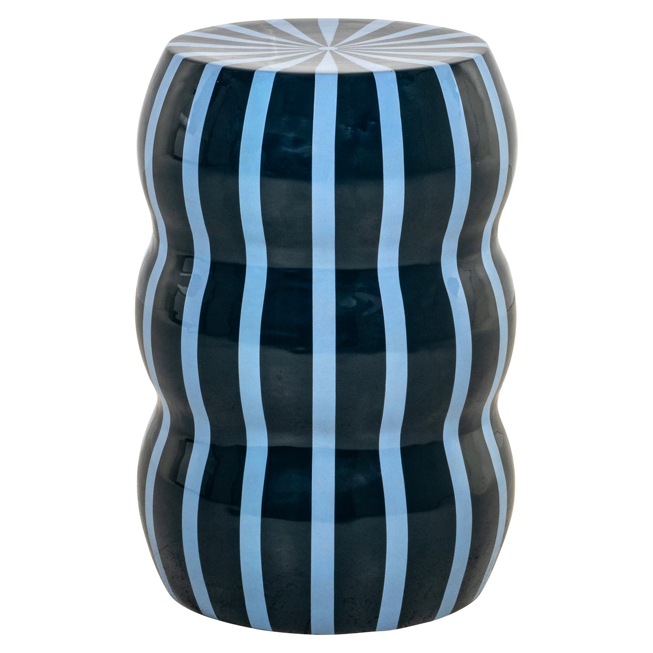 Richmond Interiors Beistelltisch Boyd | Blau