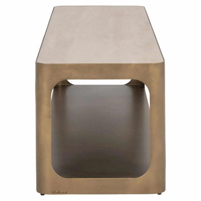 Richmond Interiors TV-Lowboard Claridge | Brushed Gold