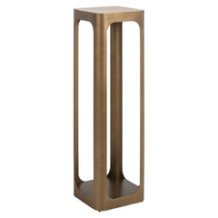 Richmond Interiors Colonne Décorative 2-en-1 Claridge | Or Brossé