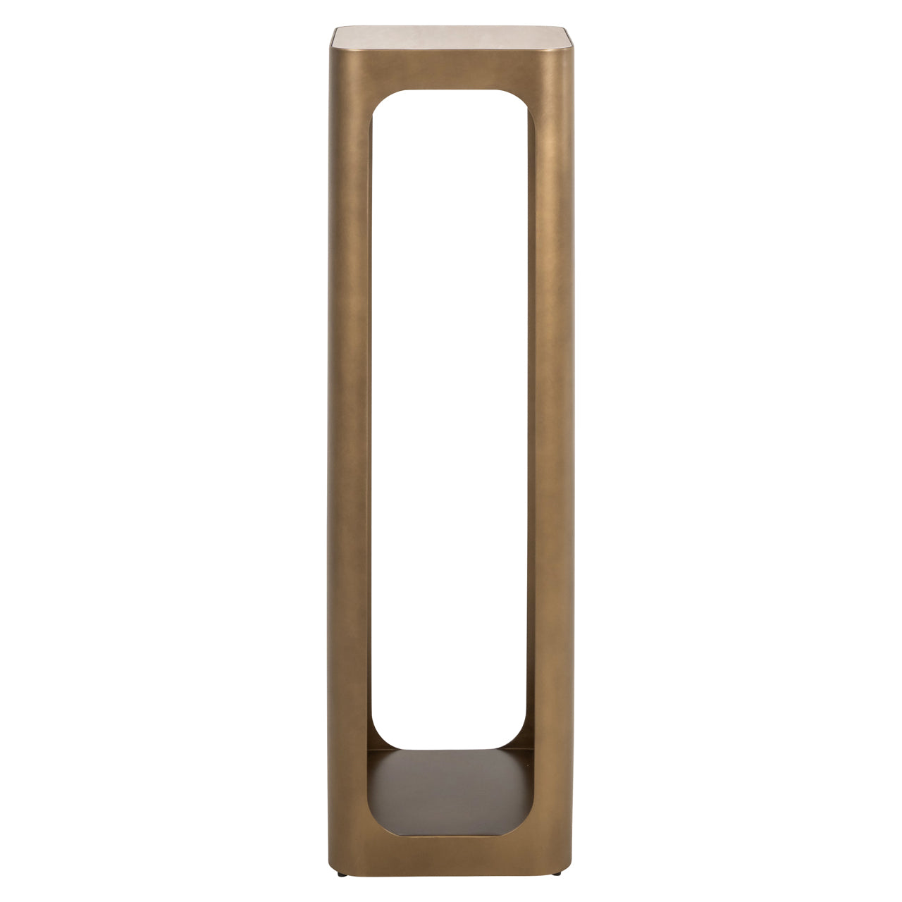 Richmond Interiors Dekosäule Claridge | Brushed Gold