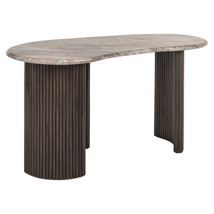Richmond Interiors Marmor-Schreibtisch Rashford