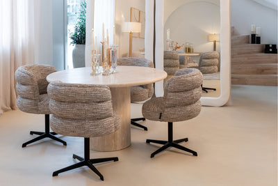Alexander Jones Dreh-Esszimmerstuhl Chadwick | beige
