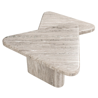 Richmond Interiors 2er Set Marmor-Couchtisch Dwayne | Sand