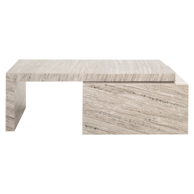 Richmond Interiors 2er Set Marmor-Couchtisch Novaz | Sand