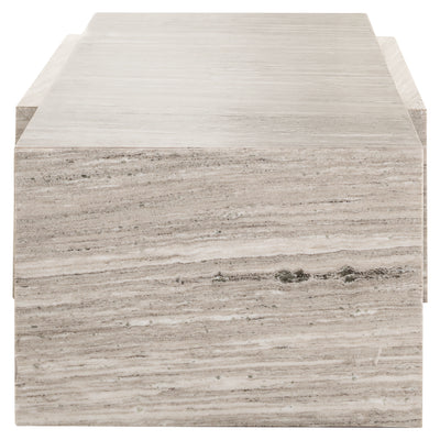 Richmond Interiors 2er Set Marmor-Couchtisch Novaz | Sand