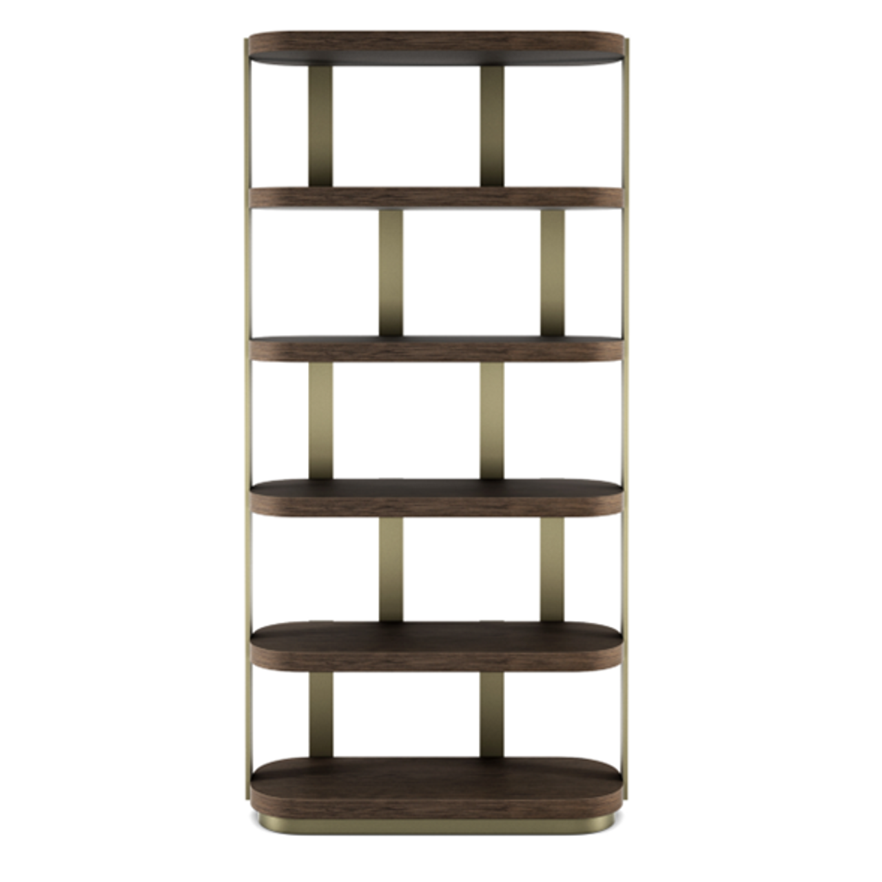 Richmond Interiors ovales offenes Regal Wexford | H 220 cm